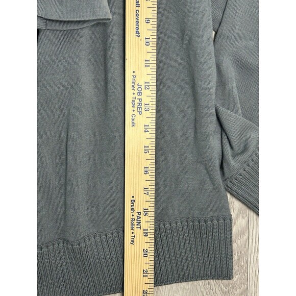 Ramblers Way Women’s Cardigan Sweater 100% Rambouillet Wool Grey XS/S - Picture 4 of 6